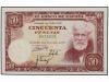 ESTADO ESPAÑOL. Lote 2 billetes 50 Pesetas. 31 Diciembre 195
