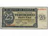 ESTADO ESPAÑOL. Lote 2 billetes 25 Pesetas. 21 Noviembre 193