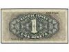 ESTADO ESPAÑOL. Lote 2 billetes 1 Peseta. 4 Septiembre 1940.