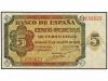 ESTADO ESPAÑOL. Lote 2 billetes 5 Pesetas. 10 Agosto 1938. S