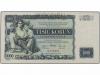 BILLETES EXTRANJEROS. 1.000 Coronas. 1934. CHECOSLOVAQUIA. P