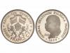TOGO. 10.000 Francos. 1977. 49,53 grs. AR. X aniversario Gen