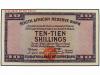 BILLETES EXTRANJEROS. 10 Shillings. 15 Abril 1941. SUDÁFRICA