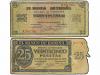 ESTADO ESPAÑOL. Lote 2 billetes 25 Pesetas. 21 Noviembre 193