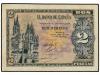 ESTADO ESPAÑOL. 2 Pesetas. 30 Abril 1938. Catedral de Burgos