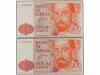 JUAN CARLOS I. Lote 2 billetes 2.000 Pesetas. 22 Julio 1980.