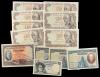BANCO DE ESPAÑA. Lote 54 billetes 5 a 1.000 Pesetas. 1925 a 