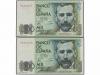 JUAN CARLOS I. Lote 2 billetes 1.000 Pesetas. 23 Octubre 197