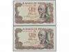 ESTADO ESPAÑOL. Lote 2 billetes 100 Pesetas. 17 Noviembre 19