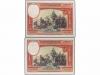 GUERRA CIVIL, ZONA REPUBLICANA. Lote 2 billetes 500 Pesetas.