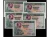GUERRA CIVIL, ZONA REPUBLICANA. Lote 5 billetes 500 Pesetas.