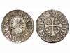 FELIPE III. 1/2 Croat. 1612. BARCELONA. 1,36 grs. Leyendas d