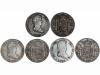 FERNANDO VII. Lote 3 monedas 8 Reales. 1816, 1817 y 1821. LI