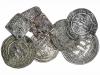 MONEDAS HISPANOÁRABES. Lote 8 monedas. AR. Incluye 4 Dirhams