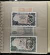 BILLETES ESPAÑOLES. Lote 68 billetes. Pequeña colección de b