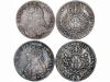 FRANCIA. Lote 2 monedas Ecu. 1731-X y 1784-A. LUIS XV y LUIS