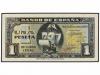 ESTADO ESPAÑOL. Lote 2 billetes 1 Peseta. 4 Septiembre 1940.