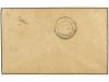 ✉ FALKLAND. 1933. FOX-BAY to CAYMAN ISLANDS. 1/2 d. green an