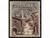 ** ANDORRA. Ed. 62. 1 pta. variedad de color SIN EL COLOR AZ