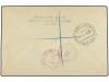✉ ERITREA. Sa. 1/5II. 1942 (23-IV). ASMARA a USA. Serie comp
