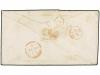 ✉ LIBERIA. 1870. CAPE PALMAS to STUTTGARD. Envelope with emb