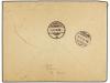 ✉ SUIZA. 1884. DRESDEN to ZURICH. 5 pf. lilac (4) taxed on a