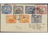 ✉ ADEN. Sg. 36/46. 1951. ADEN to USA. Complete set on two re
