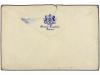 ✉ IRAN. Sc. 427 (2). 1906. TEHERAN to LONDON. 13 ch. blue (2