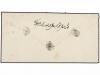 ✉ IRAN. Sc. 29. 1879. SCHIRAS to ISFAHAN. 5 ch. black and ro