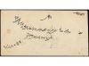 ✉ IRAN. Sc. 53. 1885. YEZD to HAMADAN. 5 ch. green.