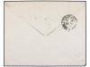 ✉ IRAN. 1912. TEHERAN to SCOTLAND. 1 ch. (5) and 2 ch. (4). 