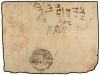 ✉ NEPAL. Mi. 10. 1900. BUTWAL to KATHMANDU. Envelope franked