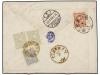 ✉ IRAN. Sc. 104 (2), 110, 111. 1899. YEZD to GERMANY. 12 ch.