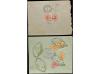 ✉ IRAN. 1911-25. Six covers with diverse frankings. (See web