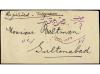 ✉ IRAN. Sc. 481, 483 (3), 486 (2). 1912. KOUM to SULTANABAD 