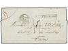 ✉ MAURICIO. 1834. PORT LOUIS to PARIS. Entire letter wtih AG