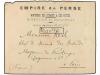 ✉ IRAN. Sc. 423 (3), 357. 1903. MECHEDISSER to FRANCE. 2 ch.
