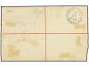 ✉ GIBRALTAR. Sg. 58, 60, 62. 1905. GIBRALTAR to GERMANY. 2 d