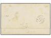 ✉ GIBRALTAR. 1861. GIBRALTAR to LISBON. Entire letter franke