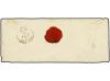 ✉ FRANCIA. Yv. 14. 1860. EVIAN a ANNECY. 20 cts. azul matase