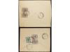 ✉ IRAN. 1911-21 issue. Ninetten registered internal covers, 