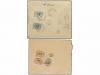 ✉ IRAN. 1911-21 issue. Ninetten registered internal covers, 