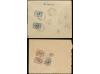 ✉ IRAN. 1911-21 issue. Ninetten registered internal covers, 