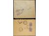 ✉ IRAN. 1911-21 issue. Ninetten registered internal covers, 