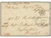 ✉ SANTA HELENA. 1836. ST. HELENA to CALCUTA. Entiere letter 
