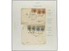 ✉ IRAN. 1922. OVPR. CONTROLE 1922 issue. Thirteen covers (on