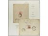 ✉ IRAN. 1922. OVPR. CONTROLE 1922 issue. Thirteen covers (on