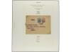 ✉ IRAN. 1922. OVPR. CONTROLE 1922 issue. Thirteen covers (on