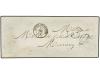 ✉ FRANCIA. 1854. BOURG EN BRESSE a MASSIMY. Sobre con el tex