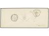 ✉ FRANCIA. Yv. 14. 1857. ARGENTAN a FALAISE. 20 cts. azul. S